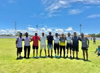 Prado recebe agenciador FIFA para avaliação de mais de 100 jovens talentos