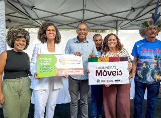Prado recebe cozinhas comunitárias e farinheiras móveis pelo programa Bahia Sem Fome