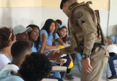 Prado: Secretaria de Educação em parceria com a Polícia Militar realizam ações de segurança nas escolas públicas do município