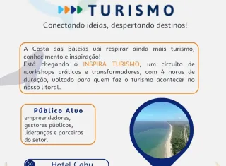 Prado sedia workshop gratuito voltado ao fortalecimento do turismo