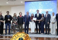 Prefeita Carla Chácara recebe em Salvador Selo de Transparência dos Festejos Juninos 2026