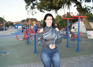 Prefeita Luciana machado inaugura praça e calçamento na comunidade quilombola de Cândido Mariano