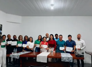 Prefeita Luciana Machado participa da posse do Conselho Ambiental e entrega novo veículo à Secretaria de Meio Ambiente