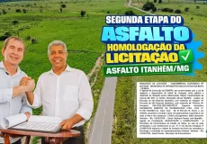 Prefeito Bemtivi comemora avanço da pavimentação entre Itanhém e Minas Gerais