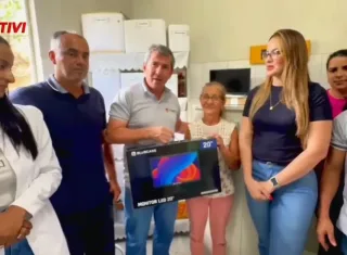 Prefeito Bemtivi entrega novos equipamentos à unidade de saúde de Curvêlo da Conceição