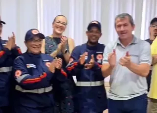 Prefeito Bemtivi entrega novos uniformes ao SAMU e celebra valorização dos profissionais de Itanhém