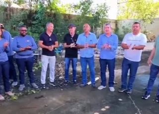 Prefeito Bemtivi inicia obra de nova quadra escolar em Ibirajá