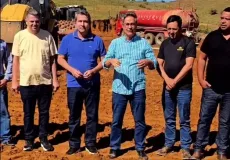 Prefeito Bemtivi recebe secretário estadual  Saulo Pontes e vistoria obras de R$ 31 milhões na BA-290 em Itanhém