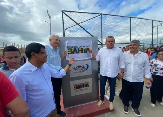 Prefeito Beto Pinto e governador Geraldo Jr. inauguram complexo esportivo da Areninha Society em Medeiros Neto