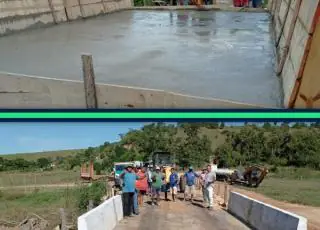 Prefeito Beto Pinto, em tempo recorde, entrega drenagem fluvial no córrego Damazinho. Obra reflete olhar atento para o homem do campo