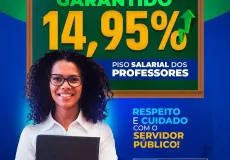 Prefeito Beto Pinto garante novo reajuste no piso salarial dos professores, totalizando quase 50% em pouco mais de um ano