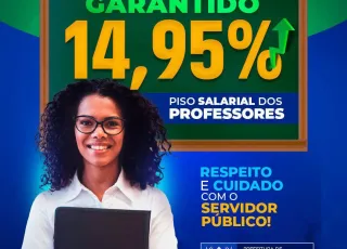 Prefeito Beto Pinto garante novo reajuste no piso salarial dos professores, totalizando quase 50% em pouco mais de um ano