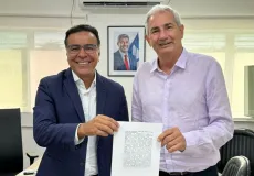 Prefeito Beto Pinto visita a Cerb para autorização de estudo de viabilidade da barragem em Medeiros Neto