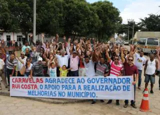 Prefeito de Caravelas organiza recepção de agradecimento ao Governador da Bahia