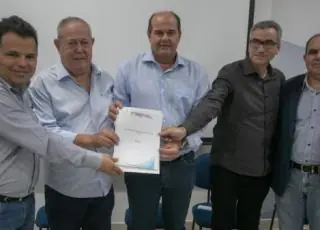 Prefeito de Governador Valadares é recebido em Tx. de Freitas para conhecer modelo do Polo Industrial Municipal