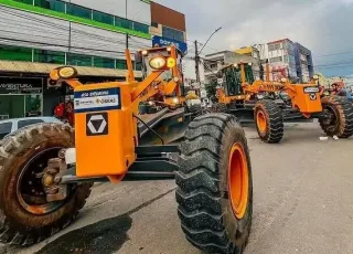 Prefeito de Itamaraju investe em máquinas para fortalecer infraestrutura do município