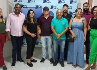 Prefeito de Mucuri se reúne com associados da CDL para implementar campanha do Natal Legal de Itabatã