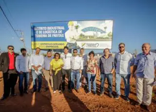 Prefeito de Teófilo Otoni vem a Teixeira de Freiras conhecer o Polo Industrial
