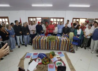 Prefeito Gilvan Produções participa  junto  com o governador da inauguração das novas estruturas em Escola de Agroecologia no AssentamentoJaci Rocha