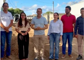 Prefeito Dr. Marcelo Belitardo anuncia o inicio da pavimentação da Av. Bernadino Figueiredo no bairro Residencial dos Pioneiros