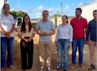 Prefeito Dr. Marcelo Belitardo anuncia o inicio da pavimentação da Av. Bernadino Figueiredo no bairro Residencial dos Pioneiros
