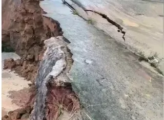 Prefeito Dr. Marcelo Belitardo e vice prefeito Mateus Guerra acompanham de perto os estragos provocados pela chuva em Teixeira de Freitas