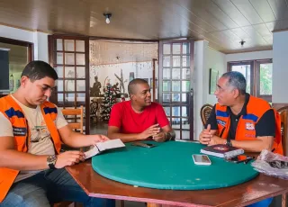 Prefeito Gilvan Produções se reúne com superintendente da Defesa Civil do Estado para avaliar e mapear os estragos provocados pelas fortes chuvas que atingiram o Município