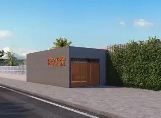 Prefeito Gilvan Produções visita área onde será construído novo Colégio Modelo no distrito de Guarani