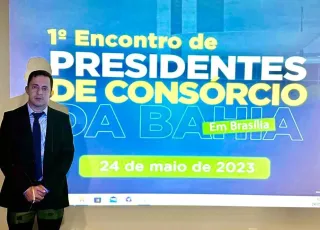 Prefeito Manrick Teixeira participa do 1º Encontro de Presidentes de Consórcio da Bahia em Brasília