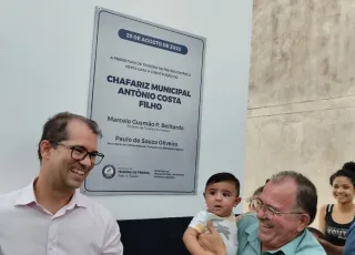 Prefeito Marcelo Belitardo inaugura o Chafariz Santos Guimarães