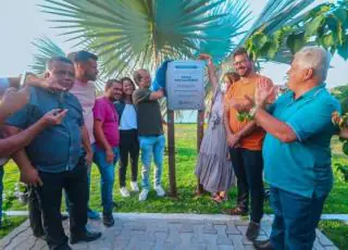 Prefeito Marcelo Belitardo inaugura praça no bairro Beira Rio