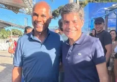 Prefeito Robertinho participa de encontro com  ACM Neto pré-candidato ao Governo da Bahia  em Posto da Mata