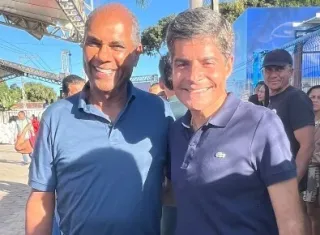 Prefeito Robertinho participa de encontro com  ACN Neto pré-candidato ao Governo da Bahia  em Posto da Mata