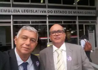 Prefeito Silvio Ramalho e vereador Gilminha participaram de reunião que discutiu a reativação da Ferrovia Bahia-Minas em Belo Horizonte