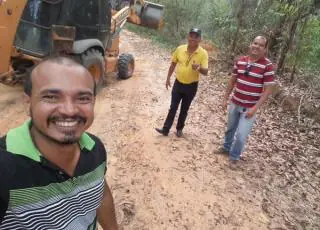 Prefeito Silvio Ramalho investe em melhoramentos das estradas vicinais de Caravelas