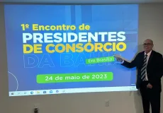 Prefeito Silvio Ramalho participa do Encontro de Consórcios da Bahia em Brasília