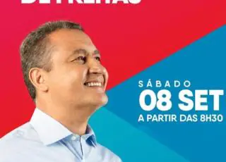 Prefeito Temóteo Brito recepciona Rui Costa e comitiva neste sábado