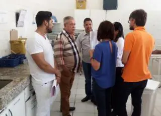Prefeito Temóteo Brito visita o Hospital Municipal para planejar reformas na Unidade
