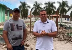 Prefeito Tonzinho anuncia o início da construção da Areninha Society em Lajedão