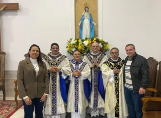 Prefeito Tonzinho participa das comemorações da padroeira Nossa Senhora das Graças em Lajedão