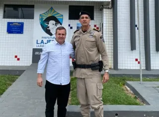 Prefeito Tonzinho recebe comandantes da Polícia Militar para fortalecer parcerias e ações na área da segurança pública