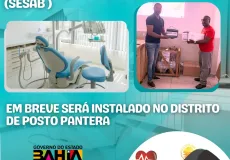 Prefeito “Tonzinho” recebe kit odontológico para atender o distrito de Posto Pantera, em Lajedão