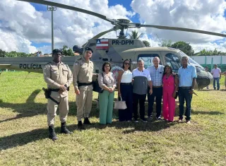 Prefeito Tonzinho recepciona cúpula da PM e celebra chegada do GRAER ao Extremo Sul
