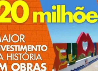 Prefeito Zico de Baiato anuncia investimento de R$ 20 milhões em obras para Alcobaça