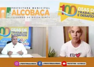 Prefeito Zico de Baiato comemora 100 dias de Governo em live com Sergio Meneguelli