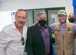 Prefeito Zico de Baiato recepciona Secretário de Aquicultura e Pesca Jorge Seiff Júnior