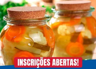 Prefeitura de Alcobaça abre inscrições para curso de Conserva de Vegetais e Produção de Temperos