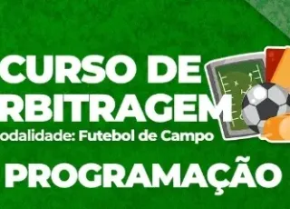 Prefeitura de Alcobaça promove curso para novos árbitros e reciclagem profissional