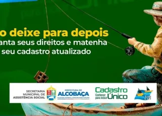 Prefeitura de Alcobaça promove mutirão do Cadastro Único para pescadores e marisqueiras