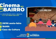 Prefeitura de Alcobaça promove sessão especial do projeto Cinema no Bairro